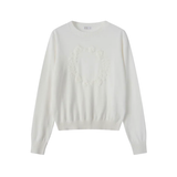 COCO BLANC CHUNKY CREW SWEATER (14-22Y)