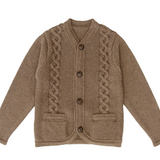 COCO BLANC CABLED KNIT CARDIGAN (18M-10Y)