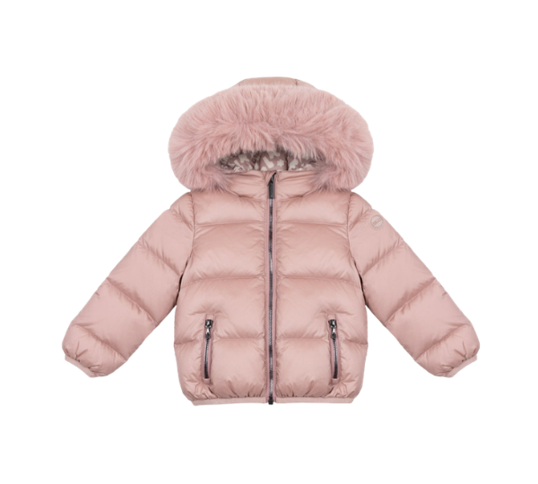 COLMAR BABY DOWN JACKET W/FUR (6M-36M)