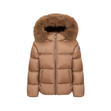COLMAR GIRLS DOWN JACKET W/FUR (4-16Y)