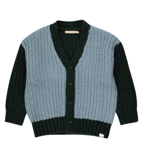 TINY COTTONS COLORBLOCK CARDIGAN(2-12Y)
