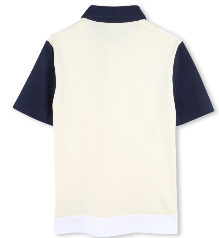 HUGO BOSS COLORBLOCK  SS POLO TOP (4-10A)