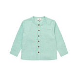 COPENHAGEN SEERSUCKER SHIRT W/PLACKET (4-8Y)