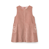 COPENHAGEN EMBROIDERY CORD DRESS (2-8Y)