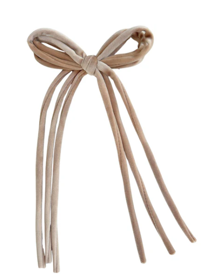 KNOT CORDED BOW CLIP (OS)
