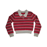 COTTIER SELENA KNIT POLO TOP (4-16Y)