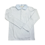 CREW BASICS SONNLY LS POLO TOP (8-16Y) - Klade Children's Boutique