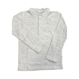CREW BASICS SONNLY LS POLO TOP (8-16Y) - Klade Children's Boutique