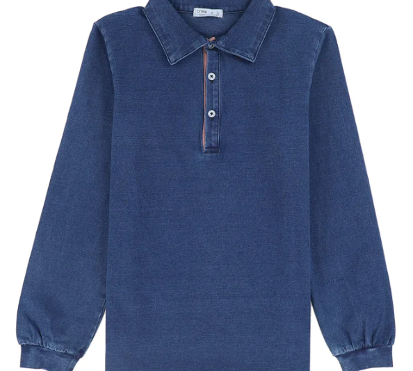 CREW KIDS LENNI POLO TOP (4-20Y)