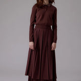 SOIR KELSEY MIDI SKIRT (XXS-XL)