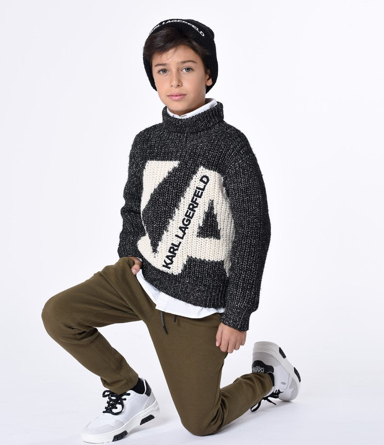 KARL LAGERFELD KNITTED SWEATER(8-16Y)