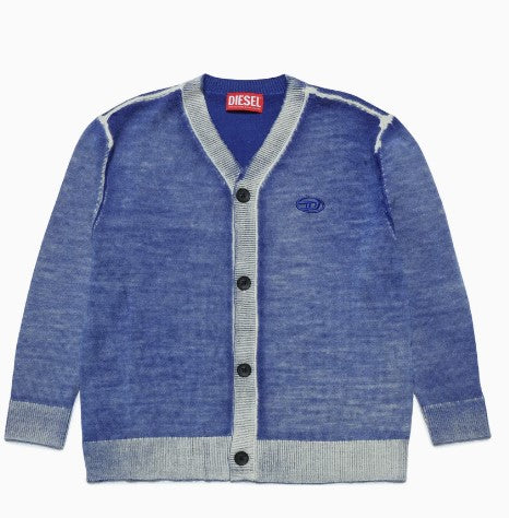 DIESEL KLARENCE CARDIGAN OVER KNITWEAR(10Y-14Y)