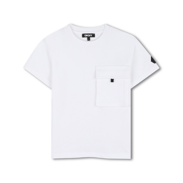 DKNY SHORT SLEEVE TSHIRT (4-8A) - Klade Children's Boutique