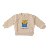 WANDER & WONDER FRIET SWEATSHIRT (9M-36M)