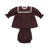 EARLY SUNDAY LOTTIE BABY DRESS W/BLOOMER (6M-36M)