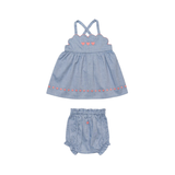 EARLY SUNDAY ALICE DRESS & BLOOMERS (18M-36M)