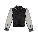 ELIE SAAB EMBROIDERY ORGANZA BLOUSE (16-18A)