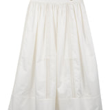 ELIE SAAB LACE DETAIL COTTON SKIRT (16-18A)