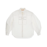 ELISABETTA FRANCHI EMB POPLIN SHIRT (10-12+)