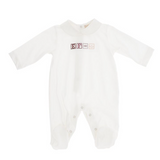 ELISABETTA FRANCHI ONESIE W/ HAT (3M-6M) - Klade Children's Boutique