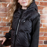 ELLABEE DOWN FUR SPRING BOMBER (4-22Y)