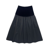 ELLE OH ELLE VERONICA SKIRT W/VELVET (XXS-XXL)