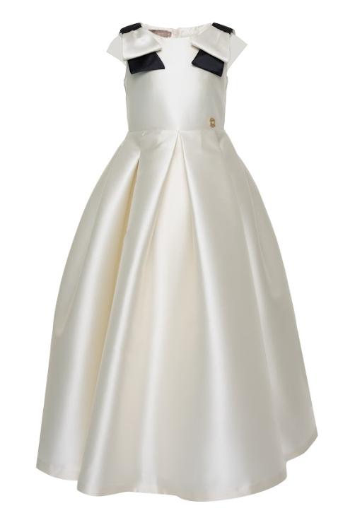 ELIE SAAB MIKADO DRESS (4-18A) – Klade Children's Boutique ELIE SAAB MIKADO DRESS (4-18A) – Klade Children's Boutique