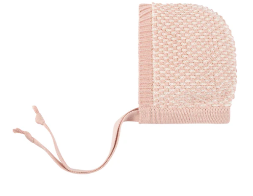 ELY & CO BUBBLE KNIT BONNET (6M-12M)