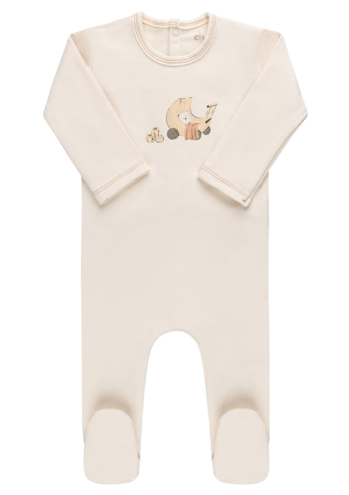ELY & CO BIKE & CARRIAGE FOOTIE (1M-18M)