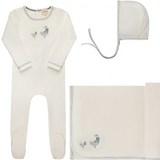 ELY & CO DUCKLING TAKE ME HOME SET (1M-6M)