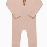 ELY & CO FRENCH TERRY MOUSE FOOTIE (12M-18M)