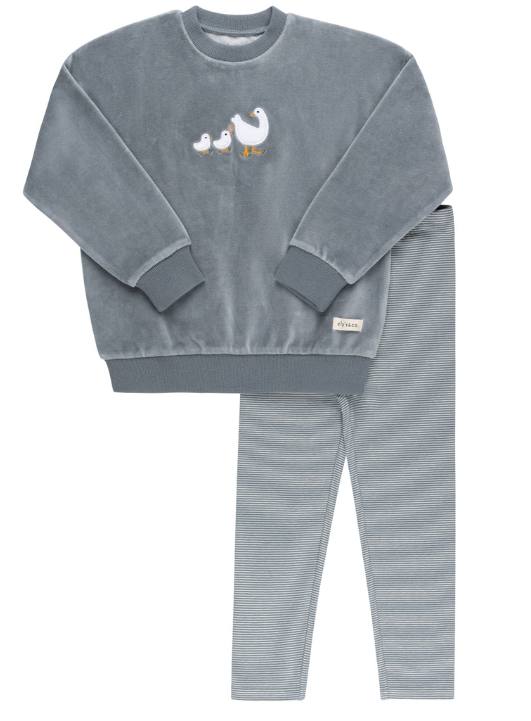 ELY & CO SHERPA DUCKLING SET (12M-3T)