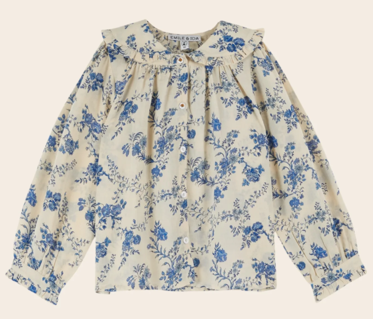 EMILIE & IDA ORCHID BLOUSE (3-8A)