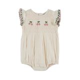 EMILE & IDA COMBIBLOOMER W/SMOCK (6M-2A)