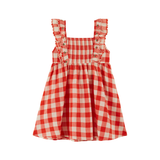 EMILE & IDA CARREAU ROBE (2-8A)