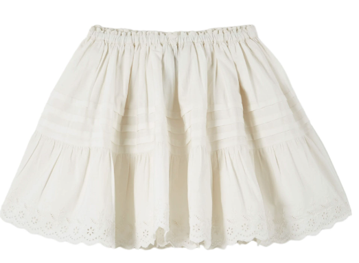 EMILE & IDA ANGLAISE JUPE SKIRT (2-6A)