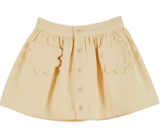 EMILE & IDA CANVAS JUPE SKIRT (2-8A)