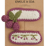 EMILIE & IDA CROCHET BARRETTES (OS)