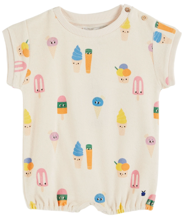 EMILE & IDA IMPRIME ROMPER (6M-18M)