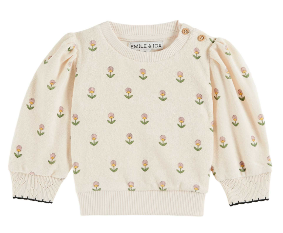 EMILE & IDA IMPRIME SWEATSHIRT (6M-14A)
