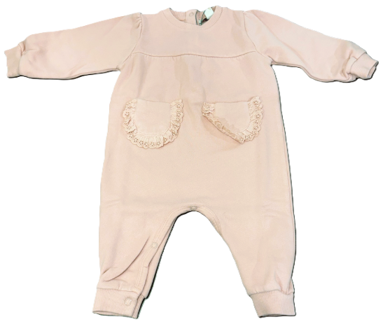 EMILIE & IDA MOLLETON JUMPSUIT(6M-18M)
