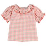 EMILE & IDA VICHY BLOUSE W/BLOOMERS(9M-2A)