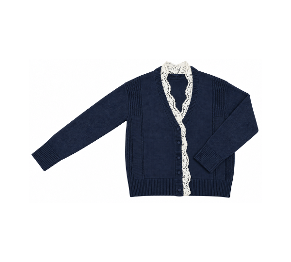 イタリア製 美品 ERMANNO SCERVINO レース刺繍 カーディガン ERMANNO SCERVINO CARDIGAN (12P-14Y) – Klade Children's Boutique