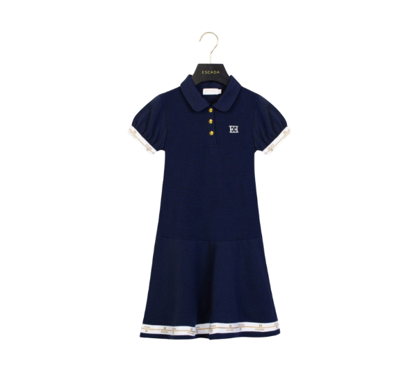 ESCADA SHORT SLEEVE DRESS (4-12Y) - Klade Children's Boutique