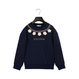ESCADA LS LOGO JERSEY TOP (6-16A)