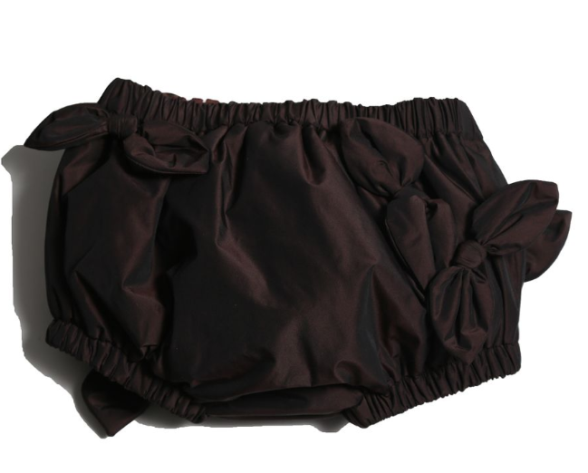 TIA CIBANI ESTRELLA BOW BLOOMERS (12M-24M)