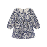 Floral patterned dress on a white background
