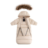 ELLABEE BABY SNOWSUIT W/FUR (3M-6M)