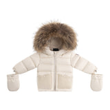 ELLABEE BABY CORDUROY FUR JACKET (6M-24M)