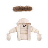 ELLABEE BABY CORDUROY FUR JACKET (6M-24M)